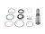 DT Spare Parts 2.95006 Achsschenkelbolzensatz, D1: 51 mm, D2: 40 mm, M40 x 1,5, L: 222,5 mm passend für Volvo
