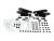 DT Spare Parts 2.97904 Montagesatz, Sonnenblende passend für Volvo