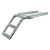 Trittleiter 2-stufig, Plattform, Stahl feuerverz., ausziehbar 300131954 Suer