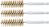 Messingbürste | 16 mm | Antrieb Außensechskant 6,3 mm (1/4