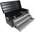 Metall-Werkzeugkoffer, leer | 3 Schubladen BGS3312