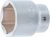 Steckschlüssel-Einsatz Sechskant | Antrieb Innenvierkant 20 mm (3/4