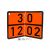 Einstofftafel, Typ I, klappbar, 400 x 300 mm, mit KS 30/1202 345730016 Suer