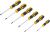 Schraubendreher-Satz | T-Profil (für Torx) T10 - T30 | 6-tlg. BGS35826