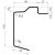 Bodenrahmenprofil Pritsche,S355MC,grundiert,7300mm,110x18x2,5mm 373561440 Suer