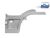 DT Spare Parts 3.00255 Einstiegkasten, links, weiß passend für MAN