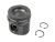 DT Spare Parts 3.10138 Kolben, komplett mit Ringen, D: 128 mm, L: 134,3 mm passend für MAN