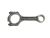 DT Spare Parts 3.11213 Pleuelstange, konischer Kopf, d1: 42 mm, d2: 74 mm, L: 196 mm passend für MAN