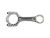 DT Spare Parts 3.11219 Pleuelstange, gerader Kopf, d1: 44 mm, d2: 74 mm, L: 196 mm passend für MAN