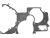 DT Spare Parts 3.16111 Dichtung, Wasserpumpe passend für MAN