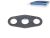 DT Spare Parts 3.19100 Dichtung, d: 12 mm, b: 11 mm, Lb: 38 mm, L: 58 mm, W: 28 mm, S: 1 mm passend für MAN