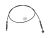 DT Spare Parts 3.53261 Kabelzug, Schaltung, L: 2645 mm passend für MAN