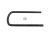 DT Spare Parts 3.66112 U-Bolzen, r: 16 mm, R: 150 mm, M24 x 2, LTh: 70 mm, L: 400 mm, w: 166 mm passend für MAN