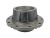 DT Spare Parts 3.67614 Radnabe, ohne Lager, d1: 180 mm, d2: 170 mm, D: 369 mm, 10 bores, b: 22 mm, H: 200,5 mm passend für MAN