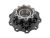 DT Spare Parts 3.67633 Radnabe, mit Lager, d1: 160 mm, d2: 160 mm, D: 380 mm, 10 bores, b: 22 mm, H: 165 mm passend für MAN