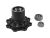 DT Spare Parts 3.67641 Radnabe, mit Lager, d1: 85 mm, d2: 120 mm, D: 322 mm, 8 bores, b: 20 mm, H: 161 mm passend für MAN