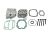 DT Spare Parts 3.75020 Zylinderkopf, Kompressor, komplett, D: 90 mm passend für Multimarken