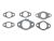 DT Spare Parts 3.90800 Dichtsatz, Abgaskrümmer passend für MAN