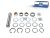 DT Spare Parts 3.96200 Achsschenkelbolzensatz, D1: 36 mm, D2: 35 mm, L: 172 mm passend für MAN