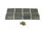DT Spare Parts 3.96443 Trommelbremsbelagsatz, Achssatz, D: 410 mm, W: 220 mm, S: 18 mm passend für MAN