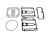 DT Spare Parts 3.97328 Reparatursatz, Kompressor passend für MAN