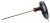 Schraubendreher mit T-Griff und seitlicher Klinge | T-Profil (für Torx) T15 BGS4010-11