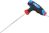 Schraubendreher mit T-Griff und seitlicher Klinge | Innensechskant 2,5 mm BGS4010-2