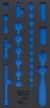 Werkstattwageneinlage 1/3 | leer | für Art. 4052 BGS4052-1