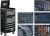 Werkstattwagen Profi Standard Maxi | 12 Schubladen | mit 263 Werkzeugen BGS4088