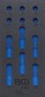 Werkstattwageneinlage 1/3 | leer | für Art. 4092 BGS4092-1