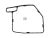 DT Spare Parts 4.20598 Dichtung, Steuergehäuse passend für Mercedes-Benz