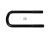DT Spare Parts 4.40400 U-Bolzen, r: 12 mm, R: 60 mm, M18 x 1,5, LTh: 65 mm, L: 200 mm, w: 73 mm passend für Mercedes-Benz