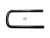 DT Spare Parts 4.40435 U-Bolzen, M20 x 1,5, LTh: 74 mm, L: 240 mm, w: 91 mm passend für Mercedes-Benz