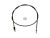 DT Spare Parts 4.60811 Drahtzug, Handgasregelung, L: 2150 mm passend für Mercedes-Benz