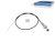 DT Spare Parts 4.61005 Gaszug, Handgasregelung, L: 1136 mm passend für Mercedes-Benz