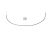 DT Spare Parts 4.61019 Verriegelungszug, Frontklappe, L: 990 mm passend für Mercedes-Benz