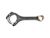 DT Spare Parts 4.61112 Pleuelstange, gerader Kopf, d1: 36 mm, d2: 65 mm, L: 230 mm passend für Mercedes-Benz