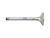 DT Spare Parts 4.61225 Auslassventil, D1: 12 mm, D2: 51 mm, L: 142,5 mm, ?: 45 ° passend für Mercedes-Benz