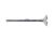 DT Spare Parts 4.62631 Auslassventil, D1: 9 mm, D2: 41,1 mm, L: 144,9 mm, ?: 45 ° passend für Multimarken