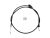 DT Spare Parts 4.63407 Entriegelung, Staukasten, links, L: 984 mm passend für Mercedes-Benz