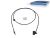 DT Spare Parts 4.63811 Drahtzug, Handgasregelung, L: 2670 mm passend für Mercedes-Benz
