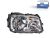 DT Spare Parts 4.64441SP Hauptscheinwerfer, rechts, mit Glühlampen, 24 V, H1 passend für Mercedes-Benz
