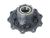DT Spare Parts 4.64659 Radnabe, mit Lager, d1: 130 mm, d2: 150 mm, D: 380 mm, 10 bores, b: 22 mm, H: 187 mm passend für Mercedes-Benz
