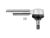DT Spare Parts 4.64864 Kugelgelenk, D: 18 mm, C: 10 mm, M10 x 1, L: 91 mm passend für Mercedes-Benz