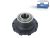 DT Spare Parts 4.65036 Radnabe, mit Lager, d1: 170 mm, d2: 180 mm, D: 375 mm, 10 bores, b: 22 mm, H: 213 mm passend für Mercedes-Benz