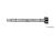 DT Spare Parts 4.65177 Bremsnockenwelle, rechts, D: 42 mm, L1: 599 mm, L2: 39,5 mm, L3: 546 mm, 26 teeth passend für Mercedes-Benz