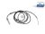 DT Spare Parts 4.66659 ABS Sensor, vorne, L: 2200 mm passend für Multimarken