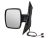 DT Spare Parts 4.66977 Hauptspiegel, links, beheizt, elektrisch passend für Mercedes-Benz
