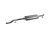 DT Spare Parts 4.68521 Schalldämpfer passend für Mercedes-Benz