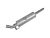 DT Spare Parts 4.68526 Schalldämpfer passend für Mercedes-Benz